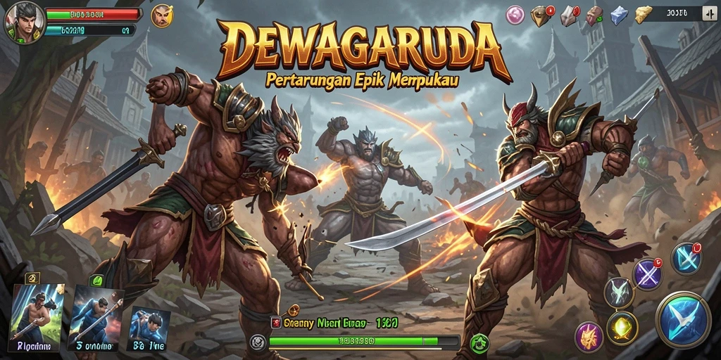 Gameplay menarik dengan aksi pertarungan yang dinamis.