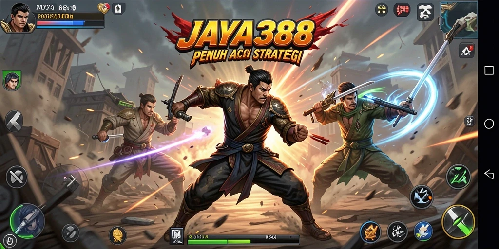 Gameplay seru di JAYA388 dengan pertarungan menegangkan.