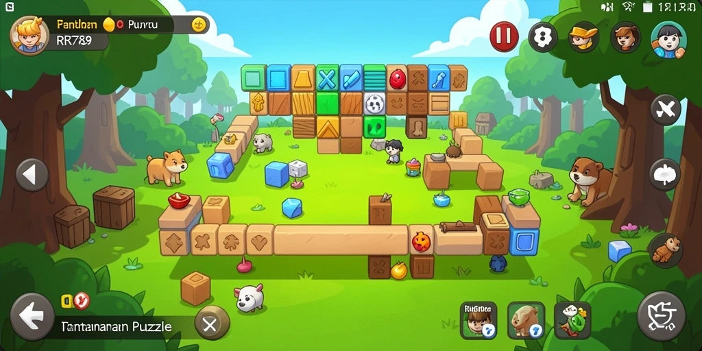 Tampilan gameplay RR789 yang menantang dan menarik.