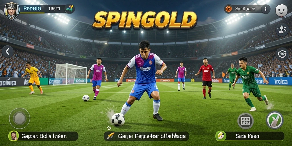 Tampilan gameplay <strong>SPINGOLD</strong> yang menarik dan kompetitif di lapangan.